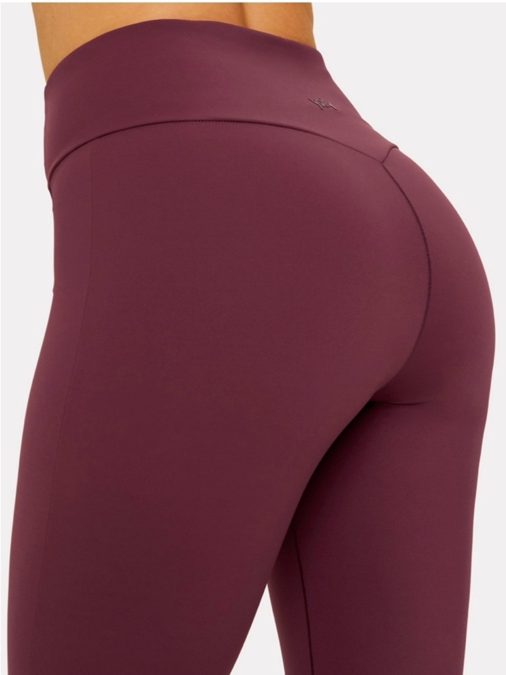 YITTY High-Waist Leggings in Maroon